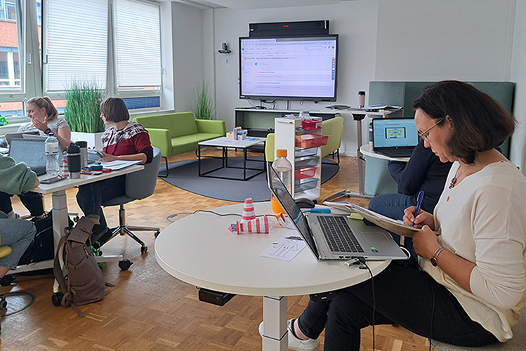 Die Seminarräume des Kompetenzzentrum für berufliche Schulen