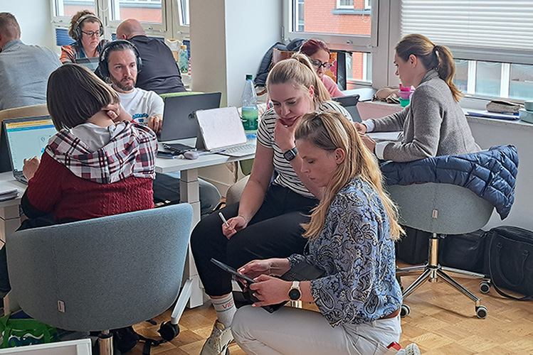 Die Seminarräume des Kompetenzzentrum für berufliche Schulen