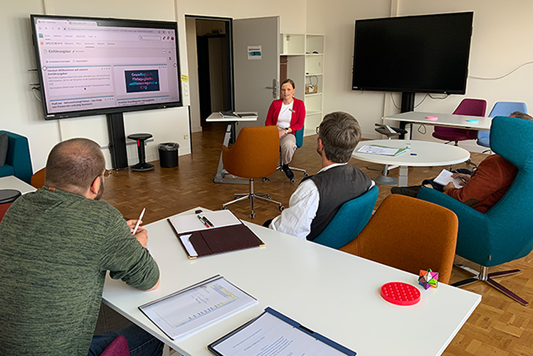 Die Seminarräume des Kompetenzzentrum für berufliche Schulen