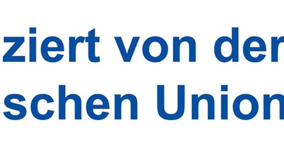Das EU-Logo mit dem Schriftzug Kofinanziert von der Europäischen Union und das MV-tut-gut-Logo nebeneinander