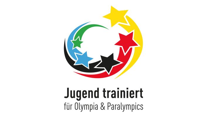 Das Logo des Schulsportwettbewerbs Jugend trainiert für Olympia und Paralympics