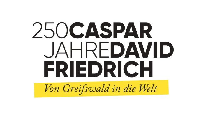 Das Logo zum Jubiläumsjahr 250 Jahre Caspar David Friedrich