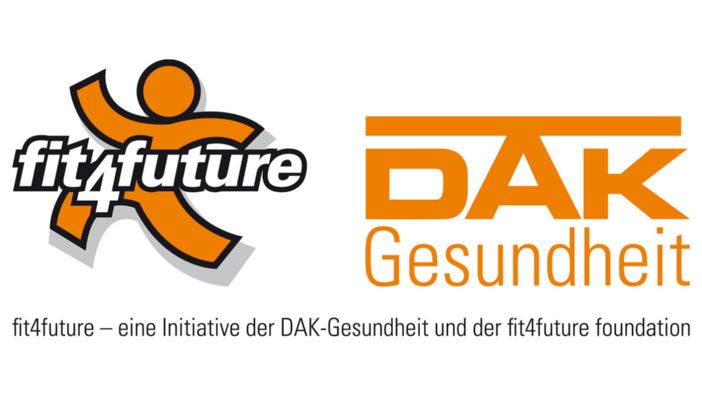 Das Logo des Gesundheitsprojektes fit4future der DAK